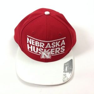 nebraska baseball hat adidas